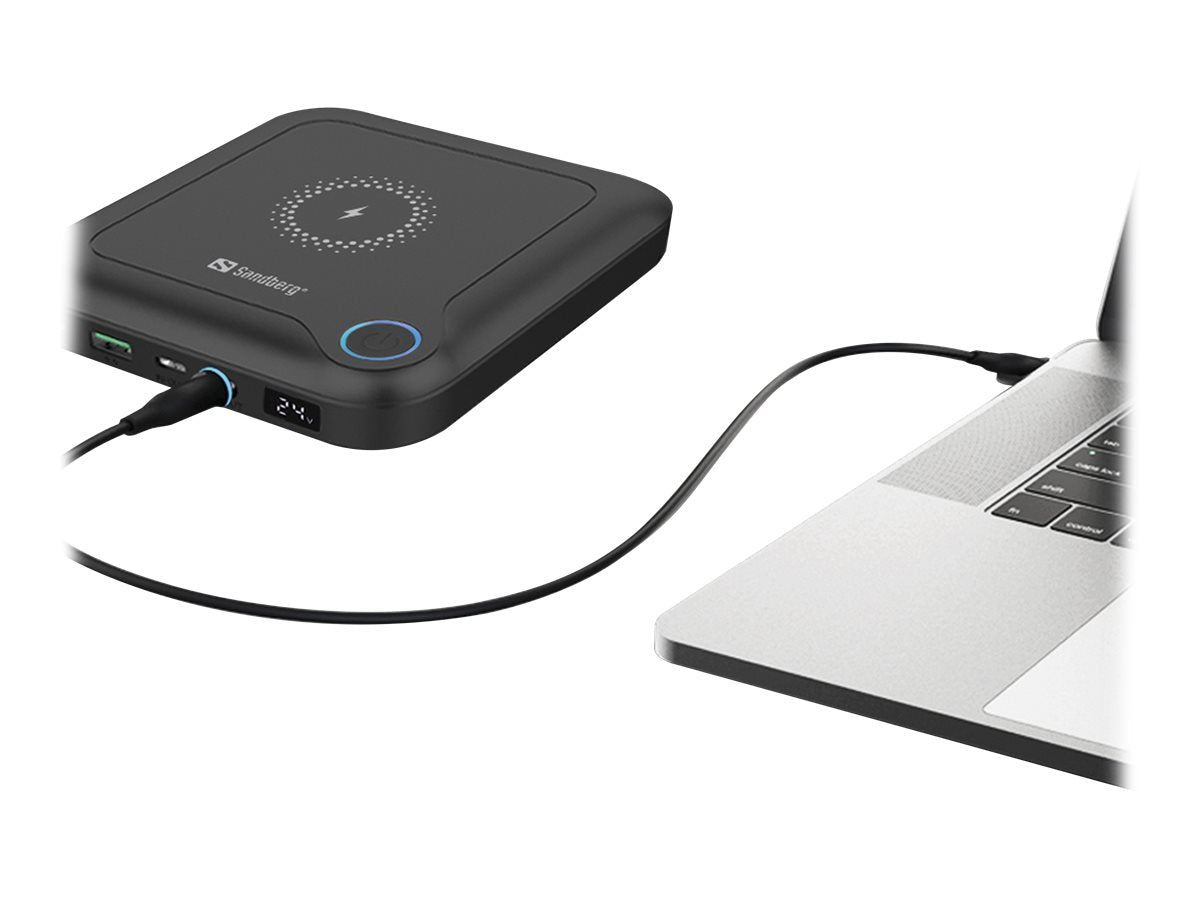 SANDBERG All-in1 Laptop Powerbank 24000 - Detailansicht