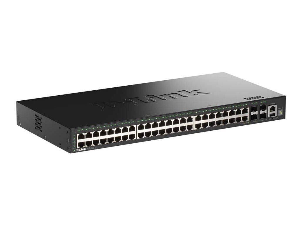D-LINK DGS-1530-52/E 52-Port Smart Managed Stack Switch - Vorderansicht