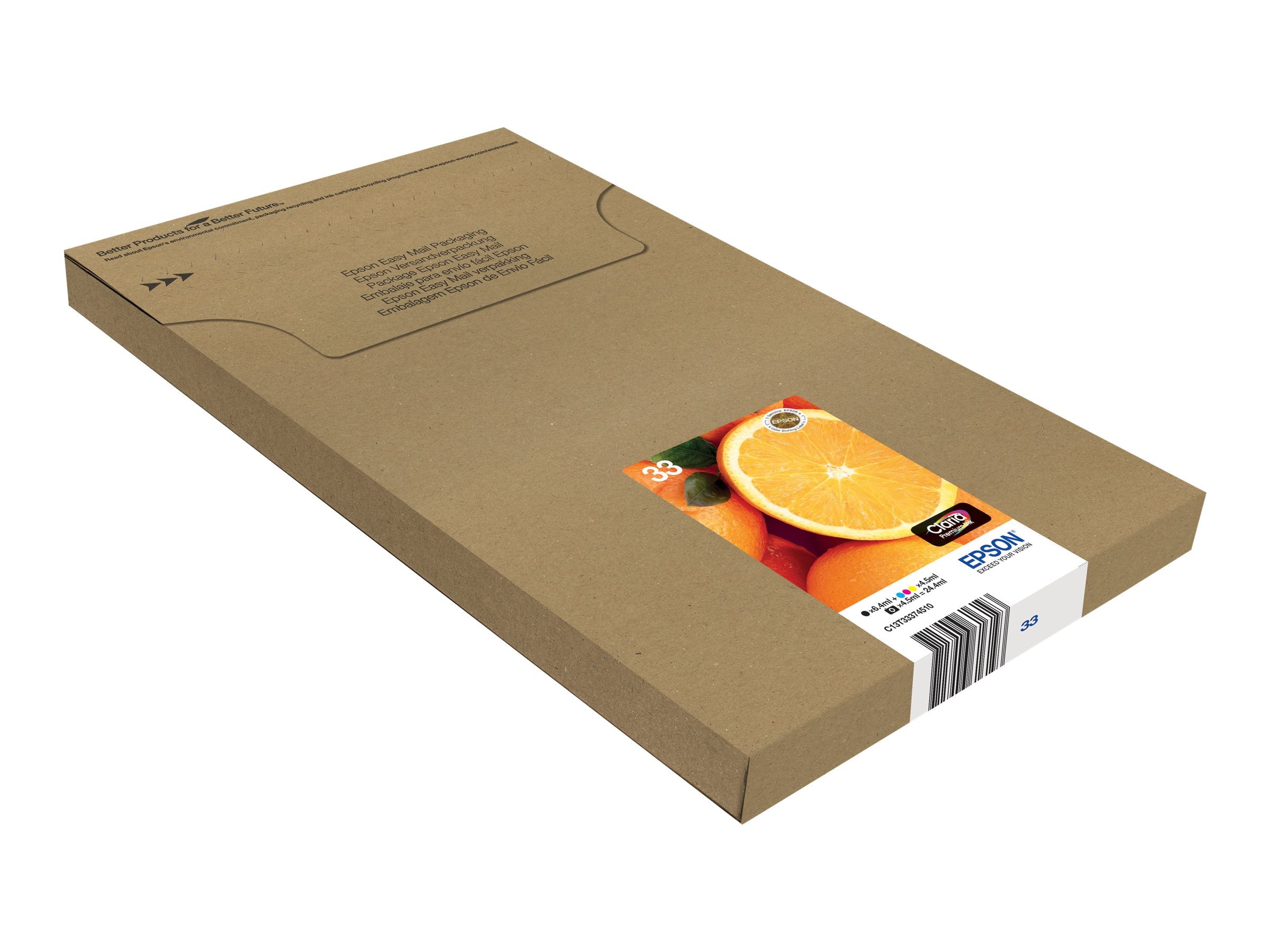 EPSON 4LB Multipack 5-colours 33 Ink Cartridge Easymail - Vorderansicht
