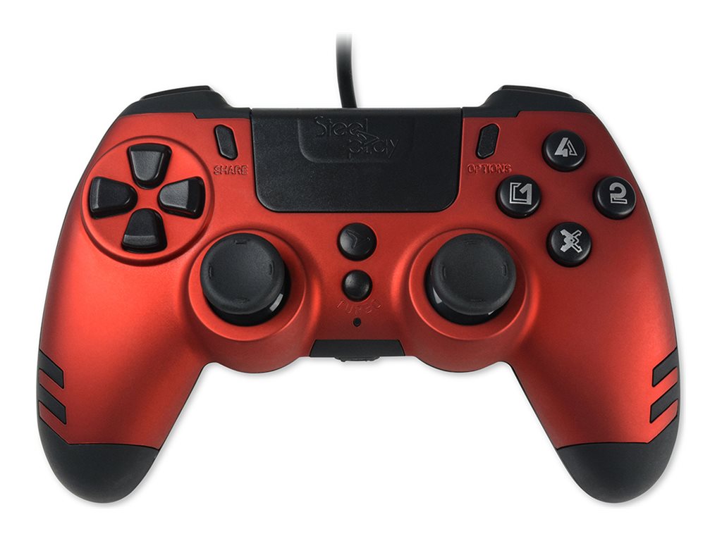 LEXIP X STEELPLAY Slim Pack Wired Controller Ruby Red Multi - Detailansicht