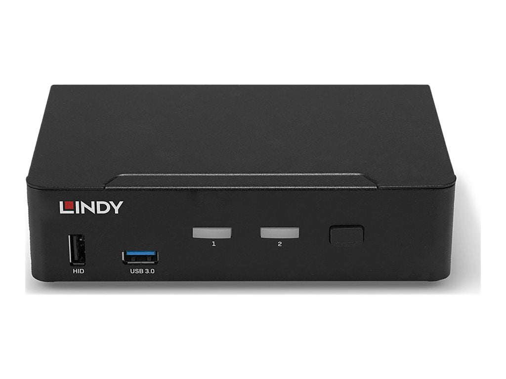 LINDY 2 Port KVM Switch DisplayPort 1.4 Verpackung
