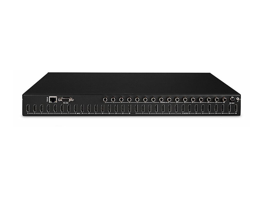 LINDY 16x16 HDMI 4K60 Matrix Vorderansicht