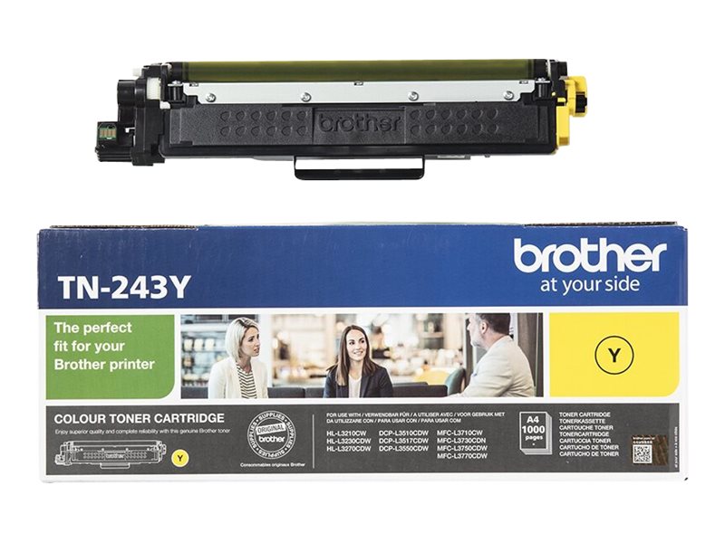 BROTHER Yellow standard toner TN243Y Detailansicht