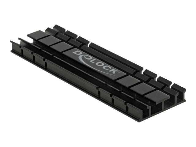 DELOCK Kühlkörper flach 70 mm für M.2 Modul - Vorderansicht