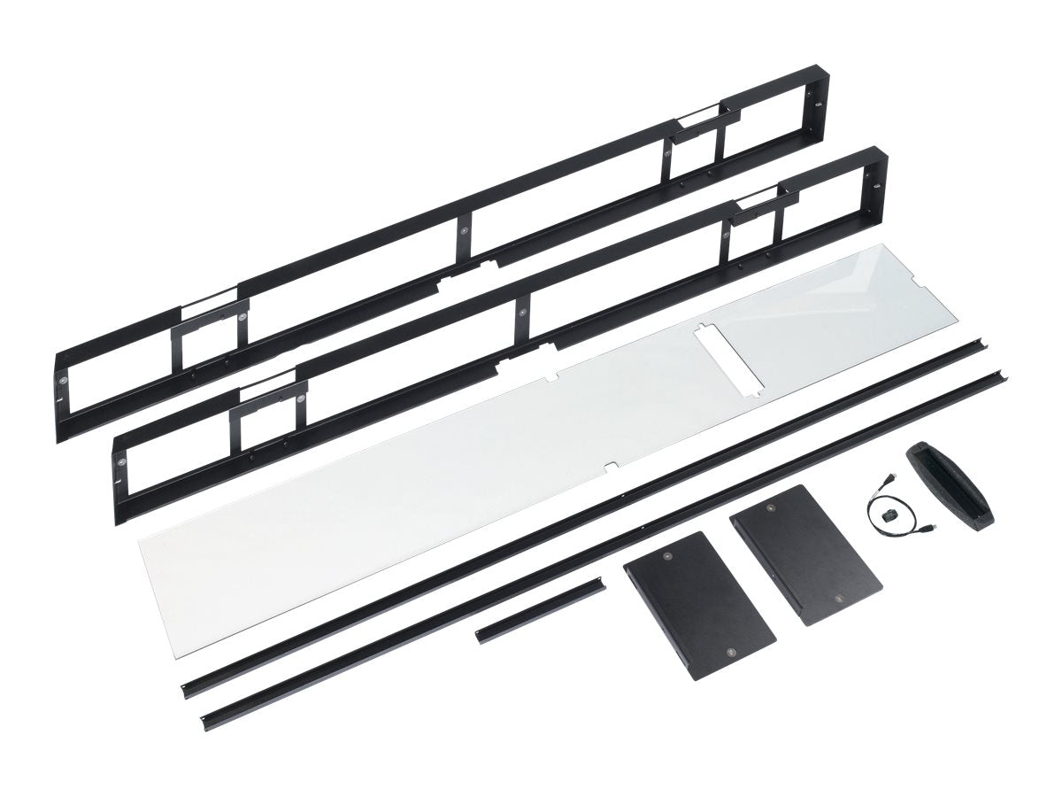 Vorderansicht des APC Rack Air Containment Front Assembly für InRow 300mm