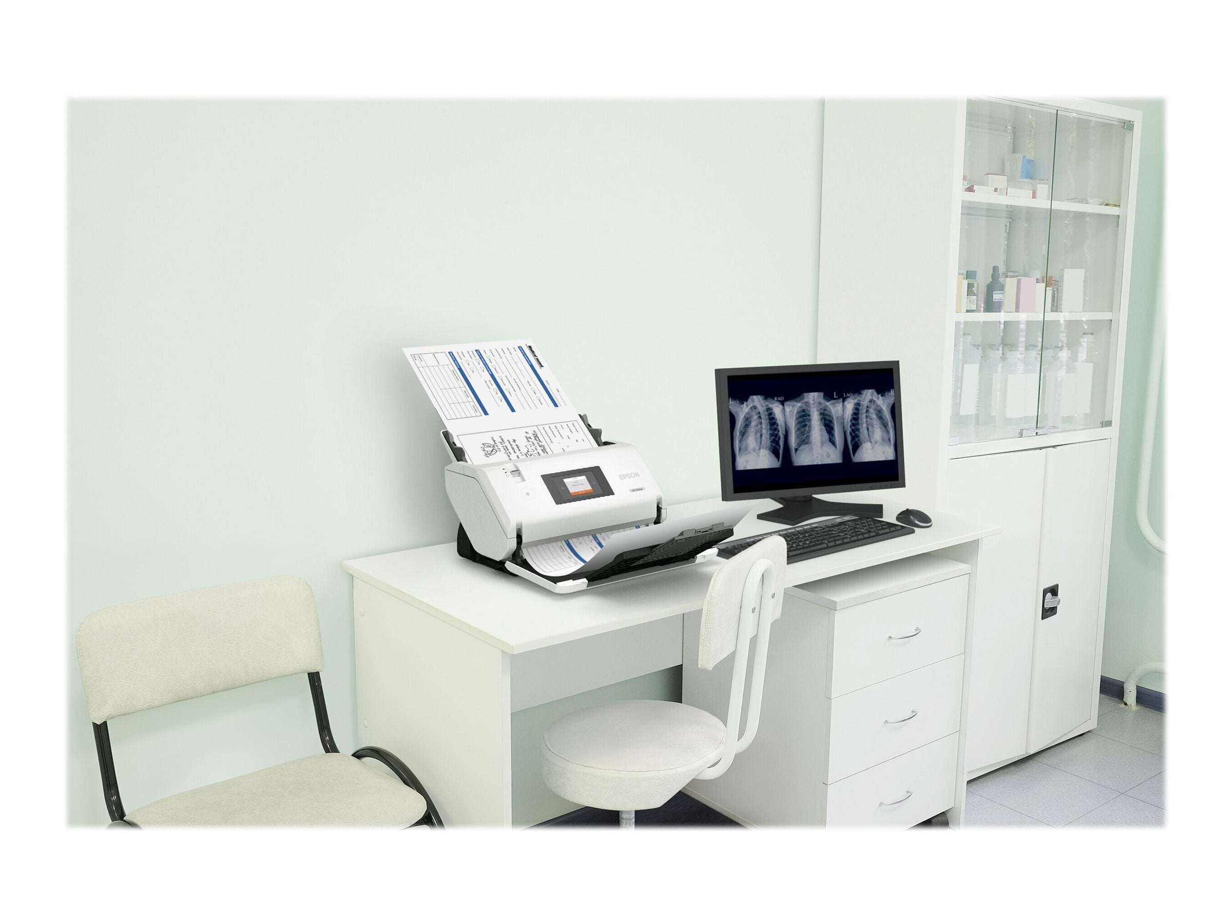 EPSON Scanner WorkForce DS-32000 Seitenansicht