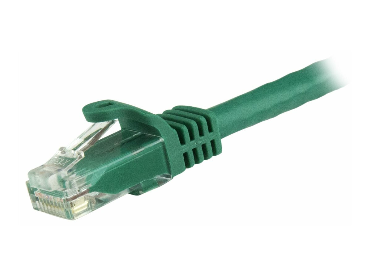 STARTECH.COM 2m Cat6 Gigabit Snagless Patchkabel - RJ45 UTP Netzwerkkabel mit Schutzmanschette - Cat 6 Kabel - Grün