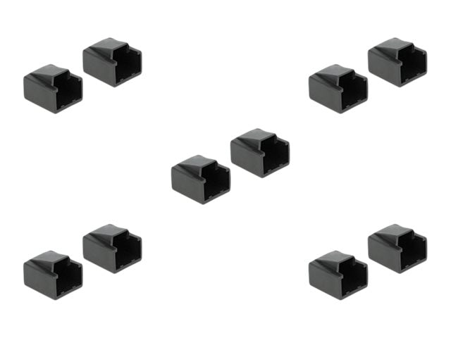 DELOCK Staubschutz für RJ45 Stecker 10 Stück