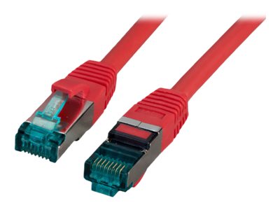 EFB RJ45 Patchkabel S/FTP Cat6A LSZH Rot 3m Verpackung