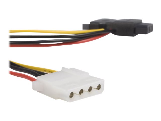 STARTECH.COM SATA auf LP4 Stromadapter Vorderansicht