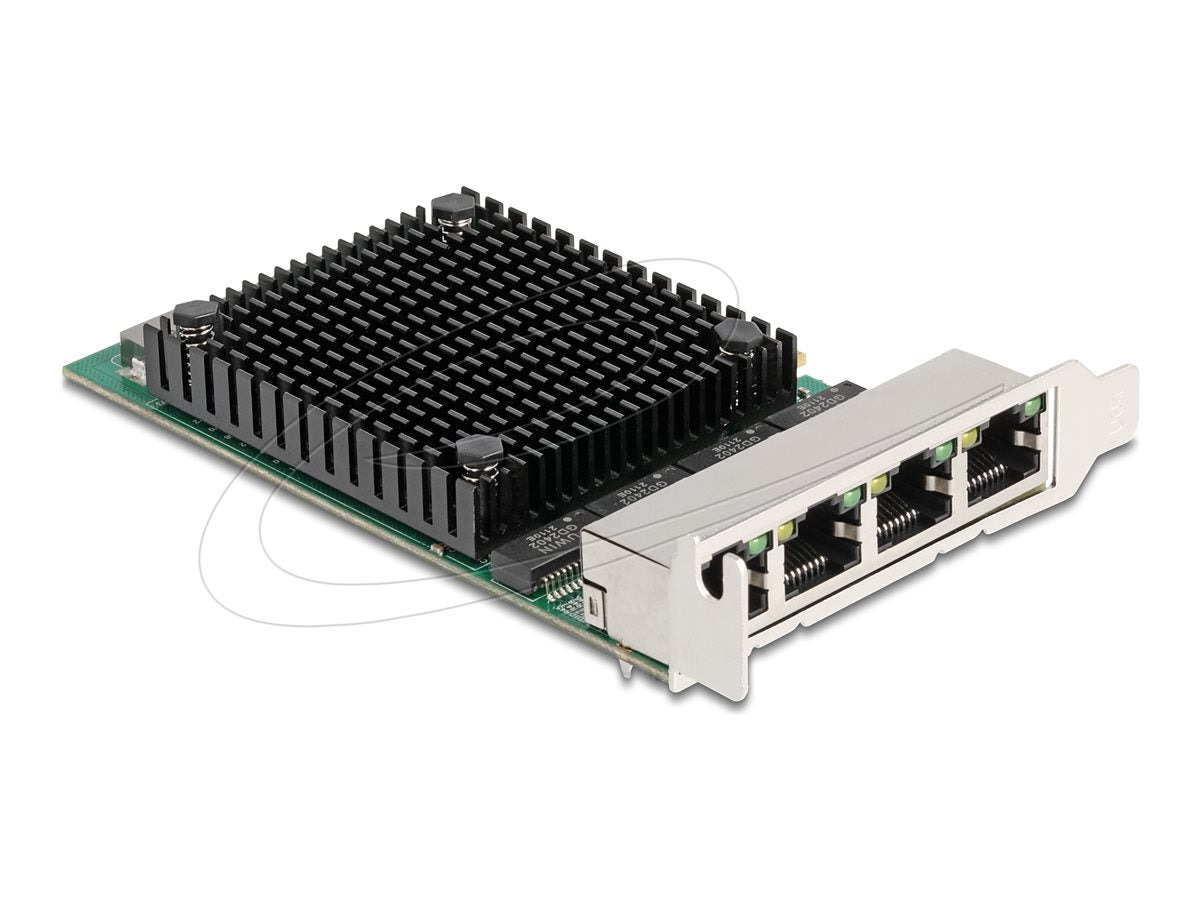 DELOCK PCI Express x4 Netzwerkkarte 2,5 Gigabit LAN Vorderansicht