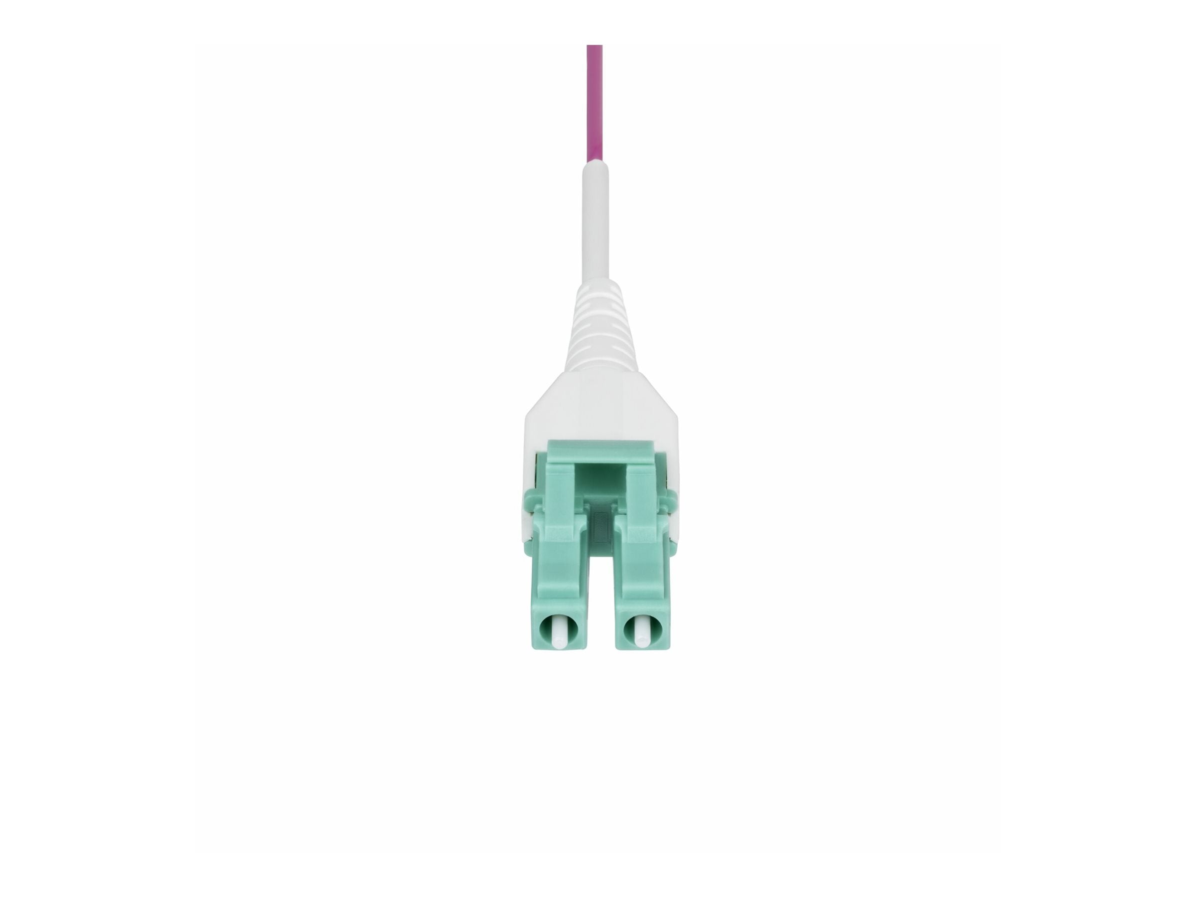 STARTECH.COM 5m LC-LC UPC OM4multimode Glasfaserkabel Erika Violett 50/125 40G/100G Uniboot LWL Patchkabel OFNR Kabel