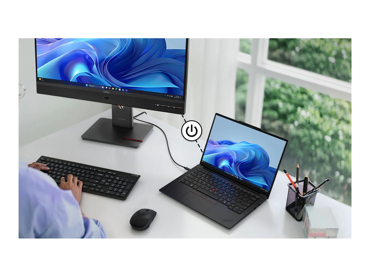 LENOVO ThinkVision T27QD-4v Monitor Vorderansicht