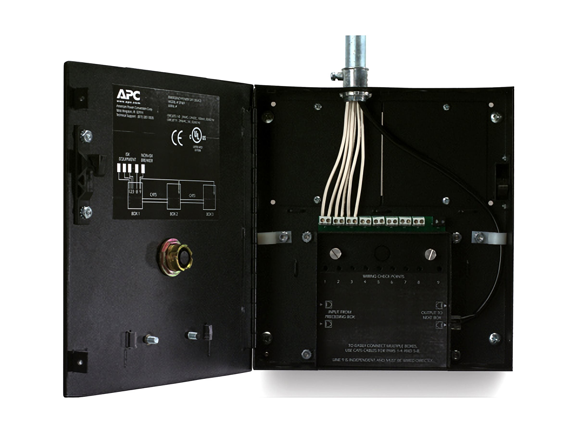 APC World Wide Emergency Power Off Nine Circuit System Vorderansicht