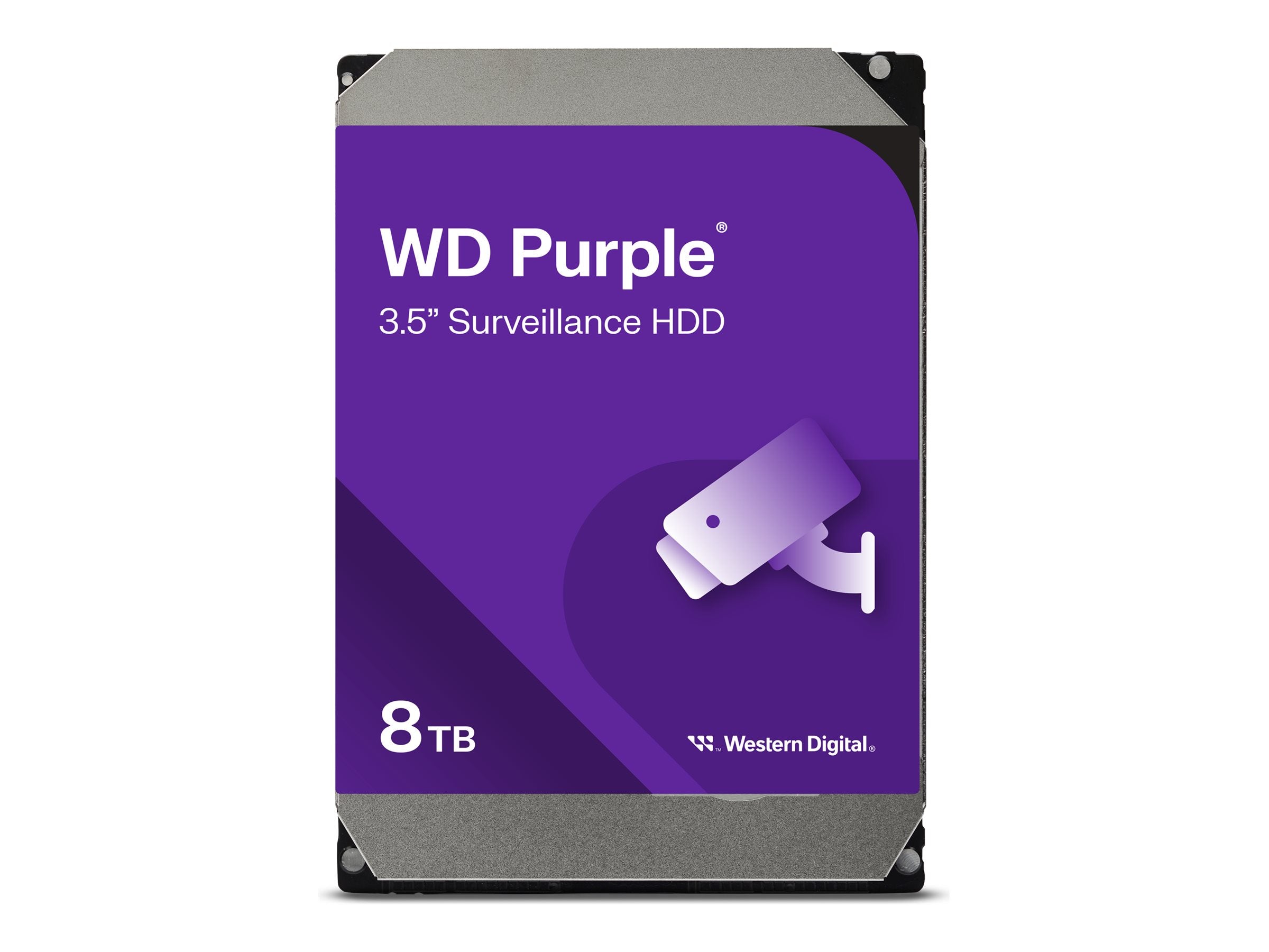 WD Purple 8TB Festplatte Verpackung