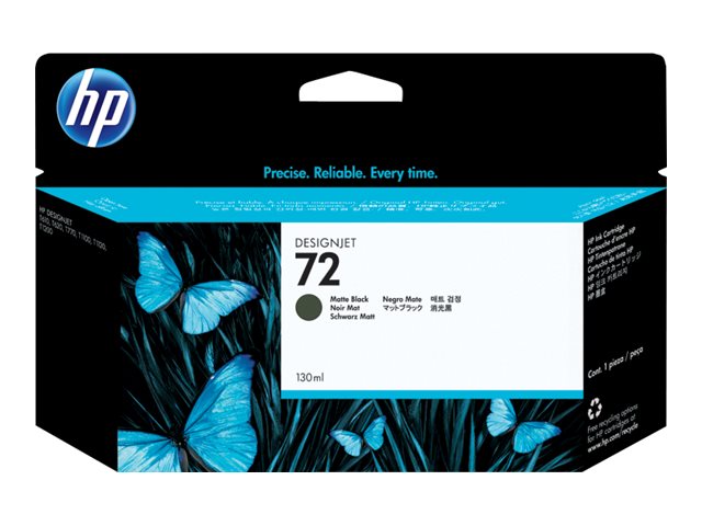 HP 72 original Ink cartridge C9403A matte black high capacity im Einsatz