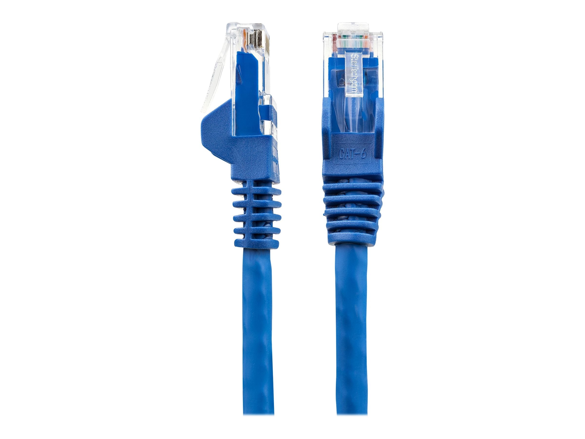 STARTECH.COM 2m LSZH CAT6 Ethernet Cable - 10 Gigabit 100W PoE RJ45 UTP Network Patch Cord Snagless - Blue ETL Verified