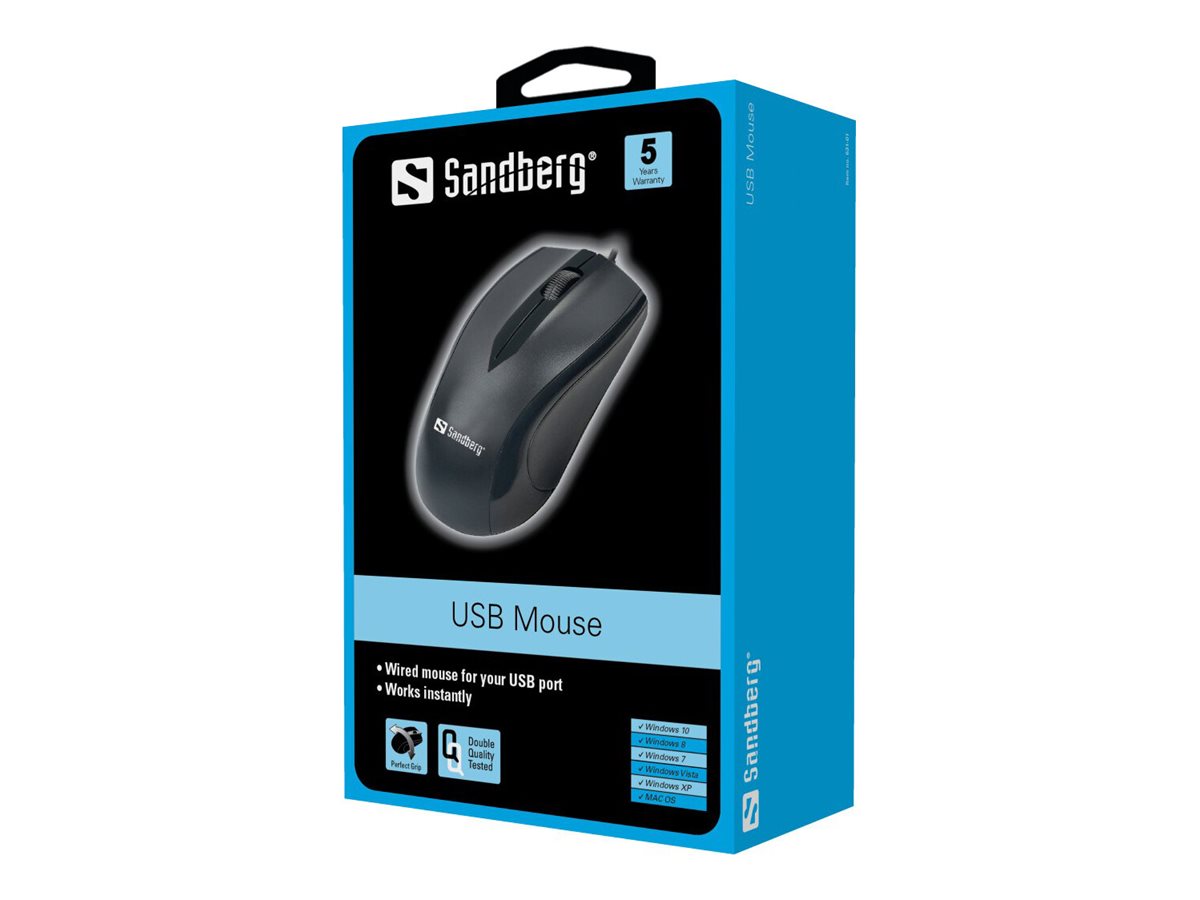 SANDBERG USB Mouse Verpackung
