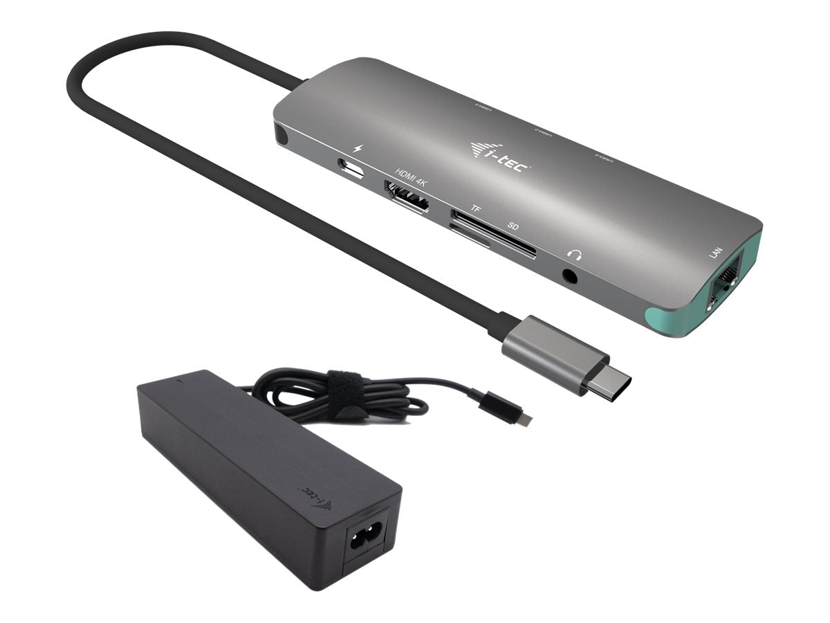 I-TEC USB C Metal Nano Dock Vorderansicht