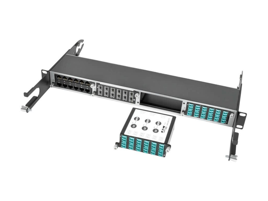 EATON TRIPPLITE 40/100Gb Breakout Cassette Anschlussansicht