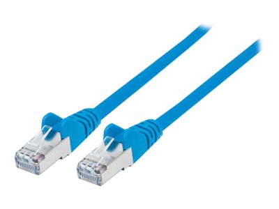 INTELLINET Netzwerkkabel Cat6A S/FTP CU LS0H 2m Blau Detailansicht