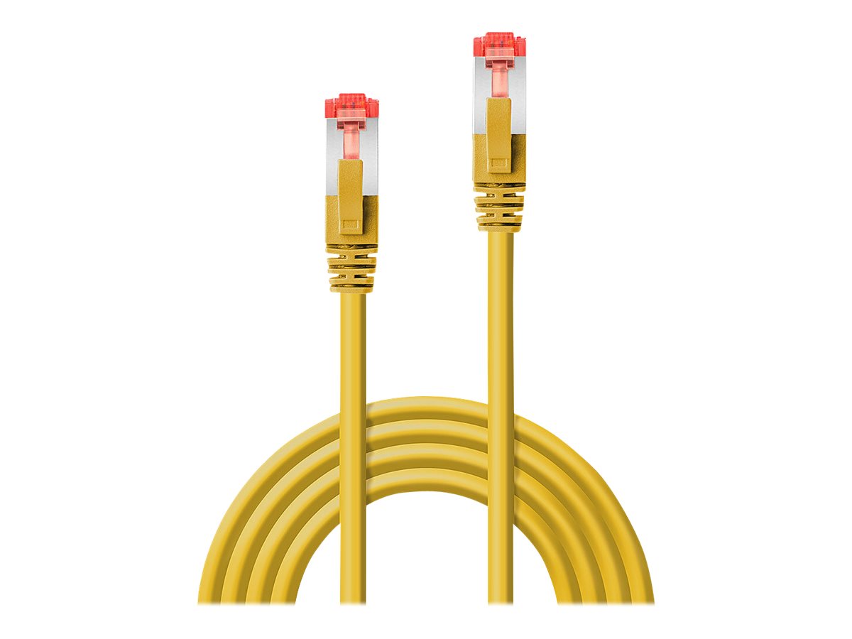 LINDY Cat.6 S/FTP Kabel, gelb, 2m Patchkabel - Verpackung