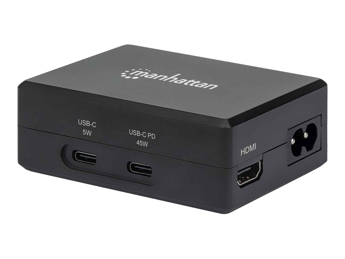 MANHATTAN Smart Video Power Delivery-Ladehub Vorderansicht