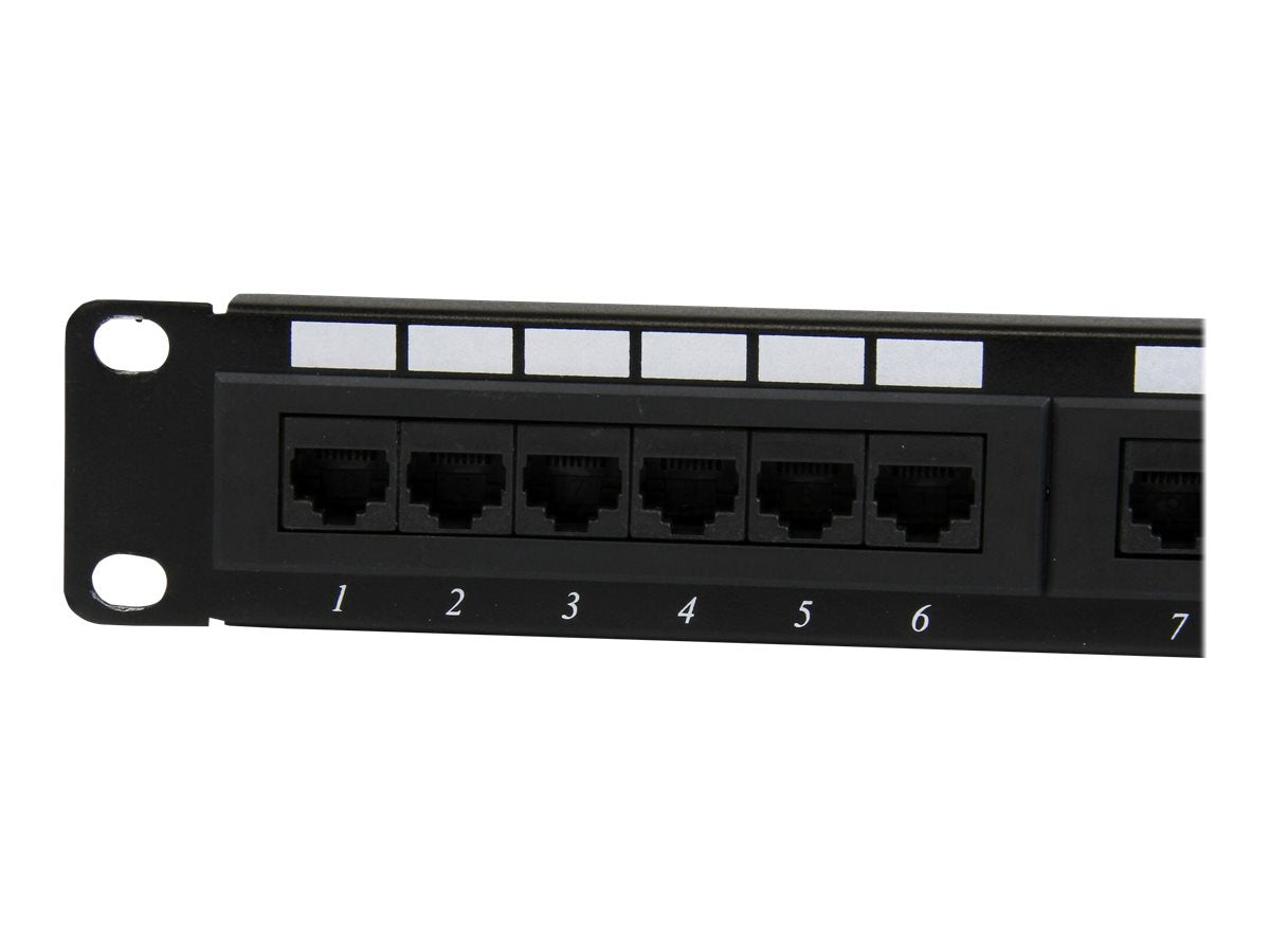 STARTECH.COM Patchpanel Cat 6 24 Port 1 HE Anschlussdetails