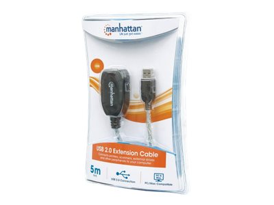 MANHATTAN USB 2.0 Repeater Kabel Detailansicht