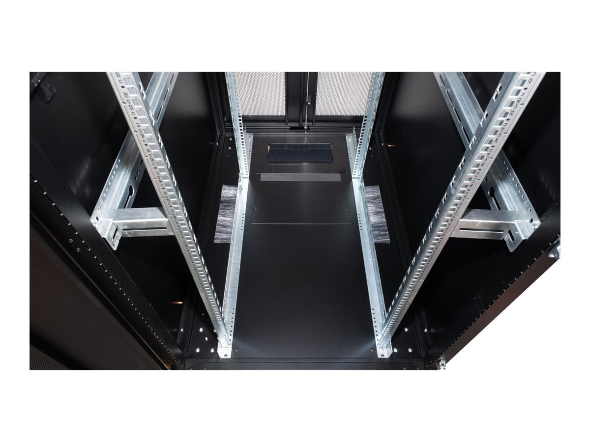 ROLINE Serverschrank 48,26cm 19Zoll 42 HE 800x1200 BxT schwarz - Seitenansicht