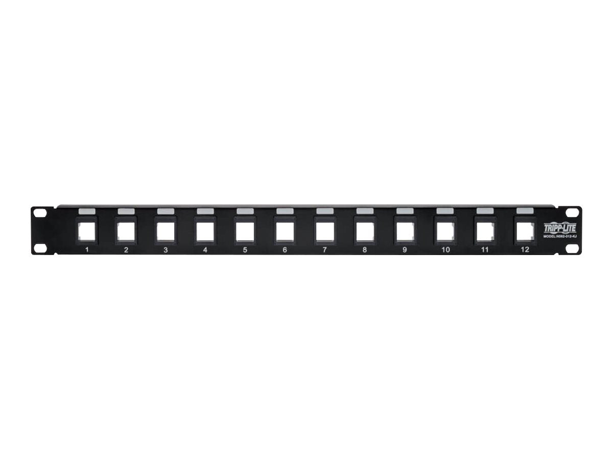 EATON TRIPPLITE 12-Port 1U Rack-Mount Patch Panel Detailansicht