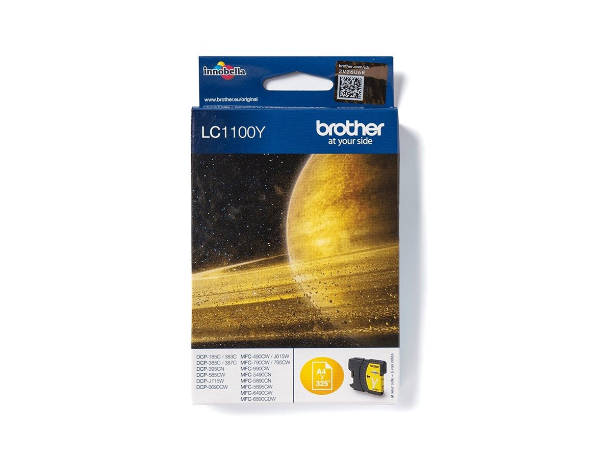 BROTHER LC-1100 Tinte gelb Vorderansicht