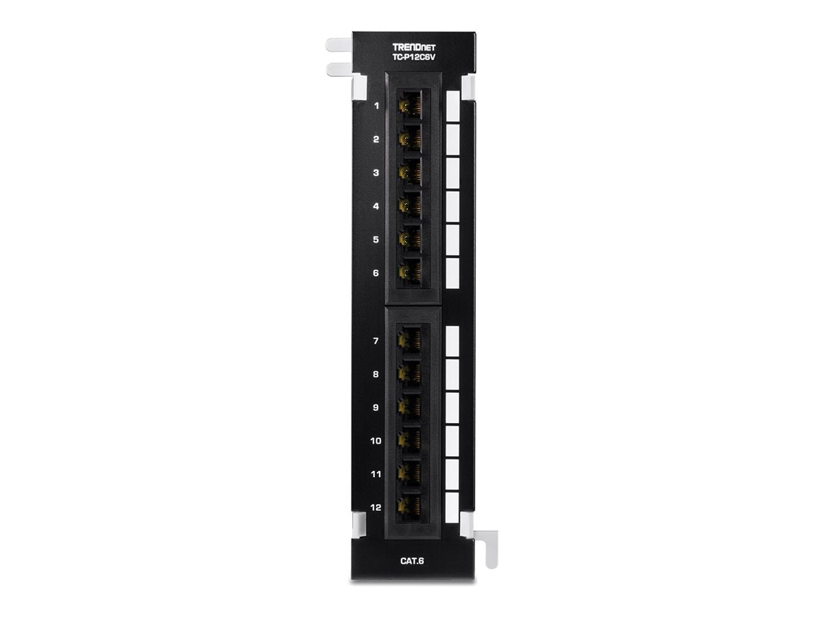 TRENDNET TC-P12C6V Patch Panel Detailansicht