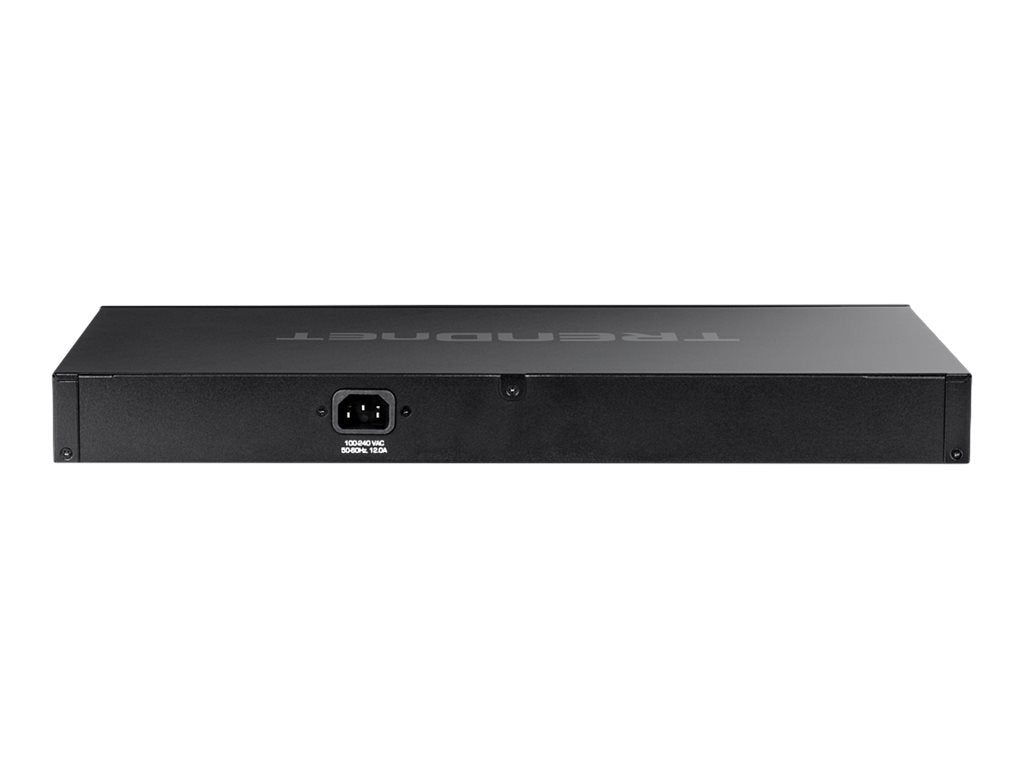 TRENDNET TPE-3524SF 52 Port PoE+ Switch Rückansicht