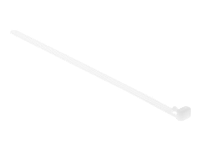 DELOCK Kabelbinder wiederverwendbar L 200 x B 7,2mm 100 Stück - Vorderansicht