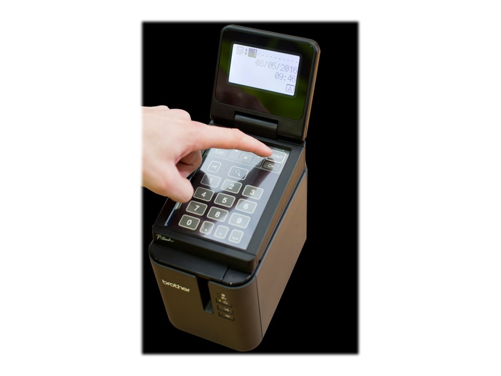BROTHER P-TOUCH P950NW Etikettendrucker Vorderansicht
