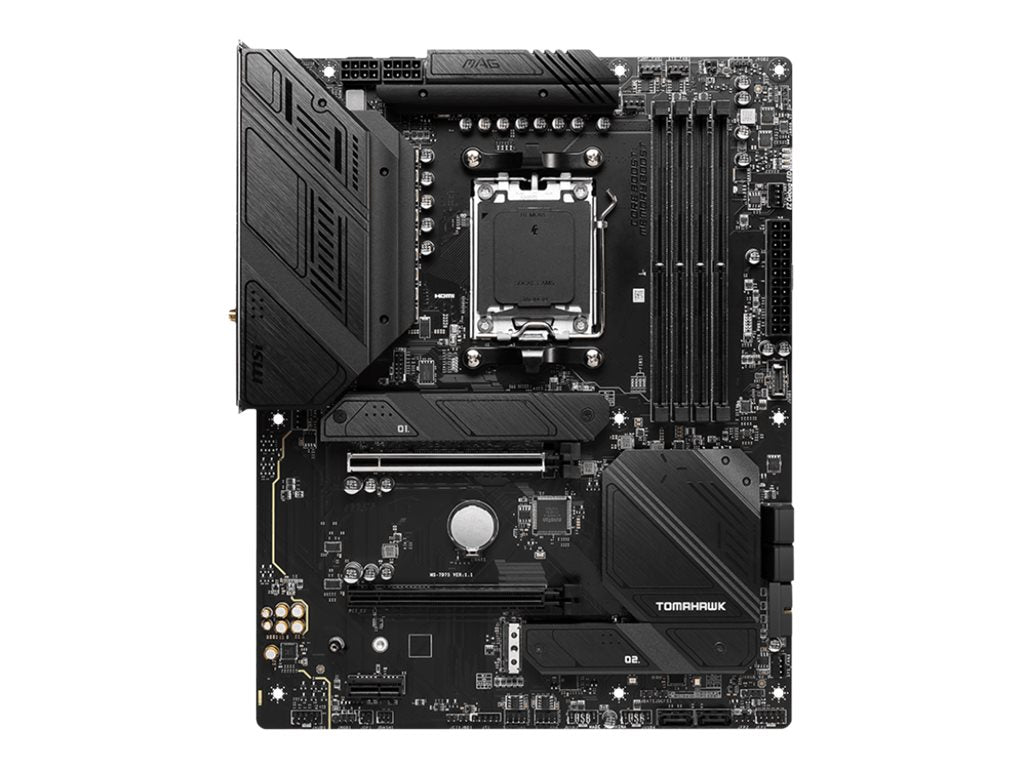 MSI MAG B650 TOMAHAWK WIFI AM5 DDR5 - Vorderansicht