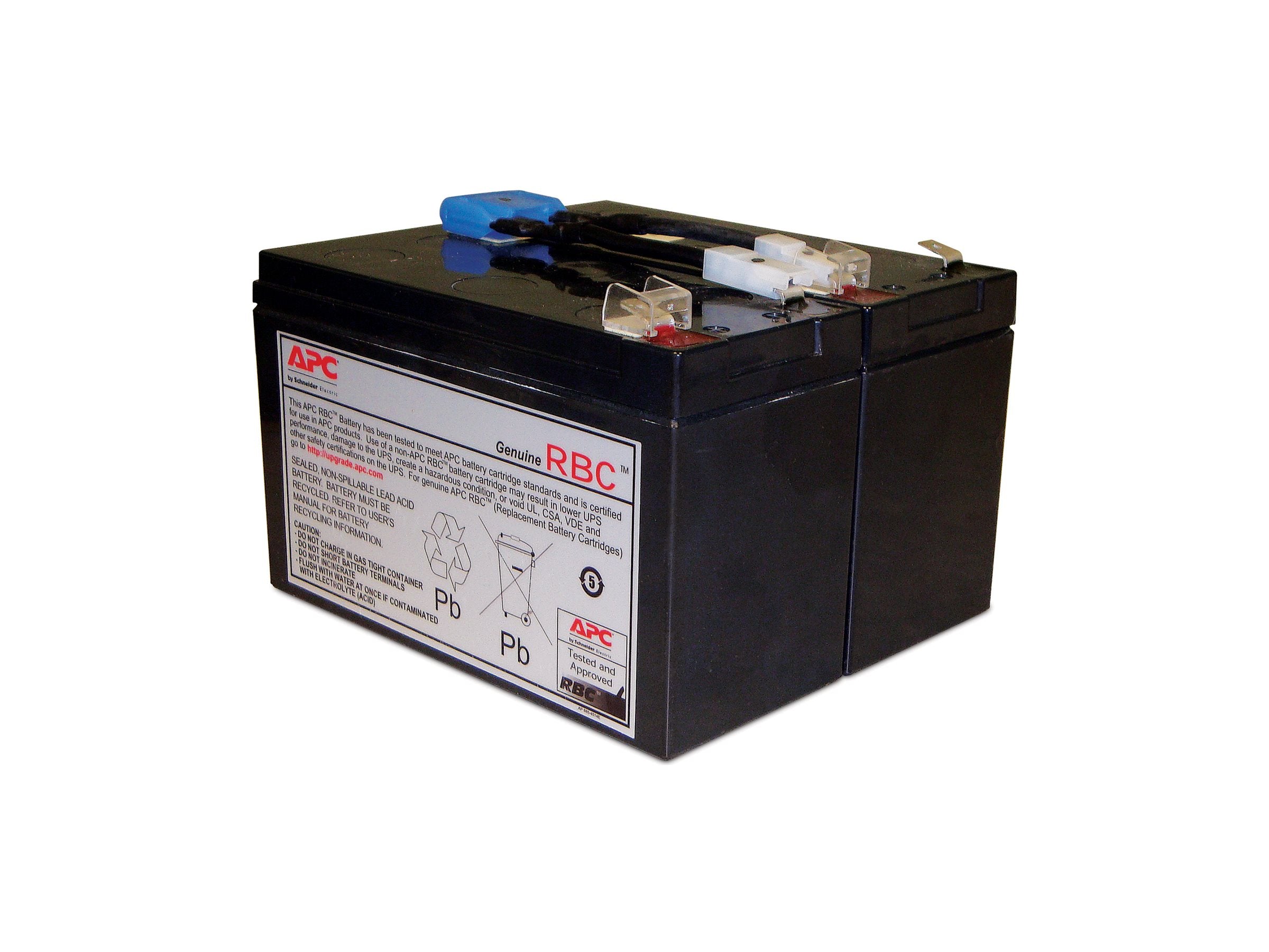 Vorderansicht der APC Replacement Battery Cartridge 142 UPS Akku