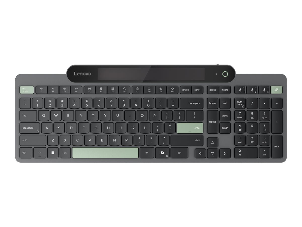 LENOVO Self-Charging Bluetooth Keyboard - German Vorderansicht