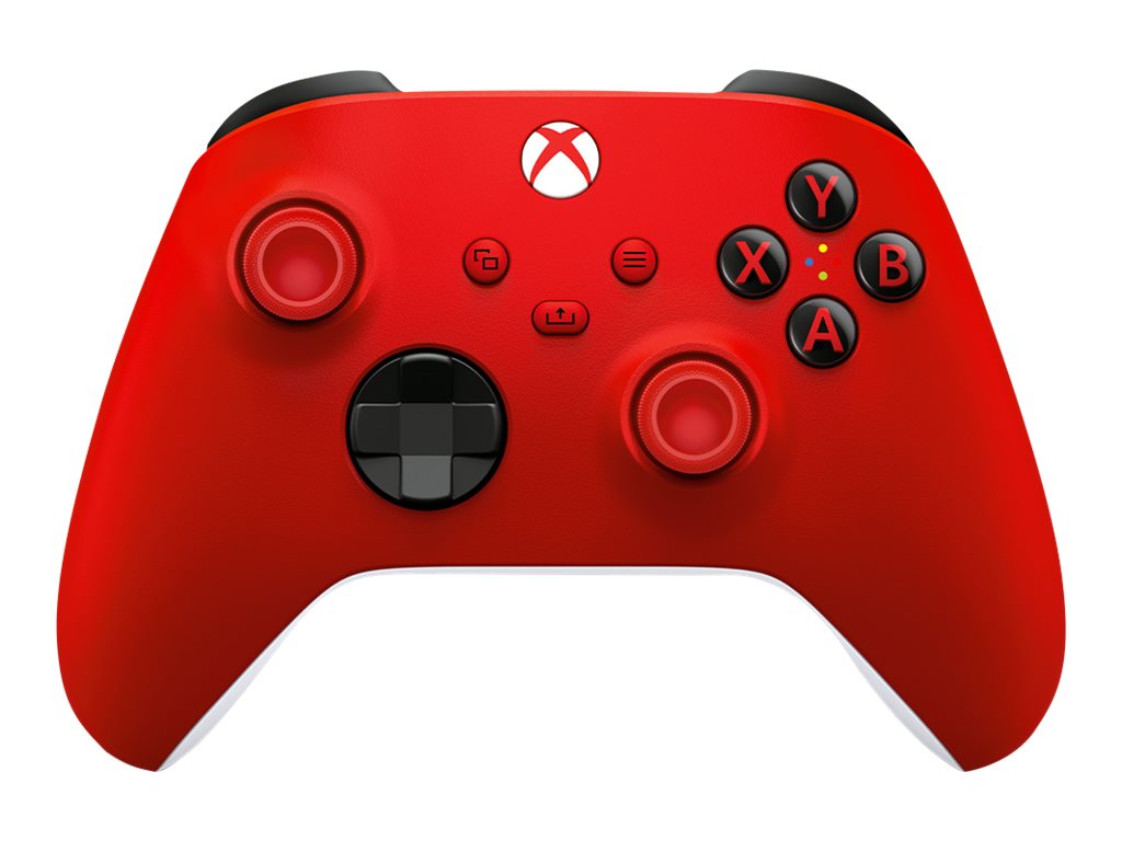 Seitenansicht des MICROSOFT XBOX Wireless Controllers Red