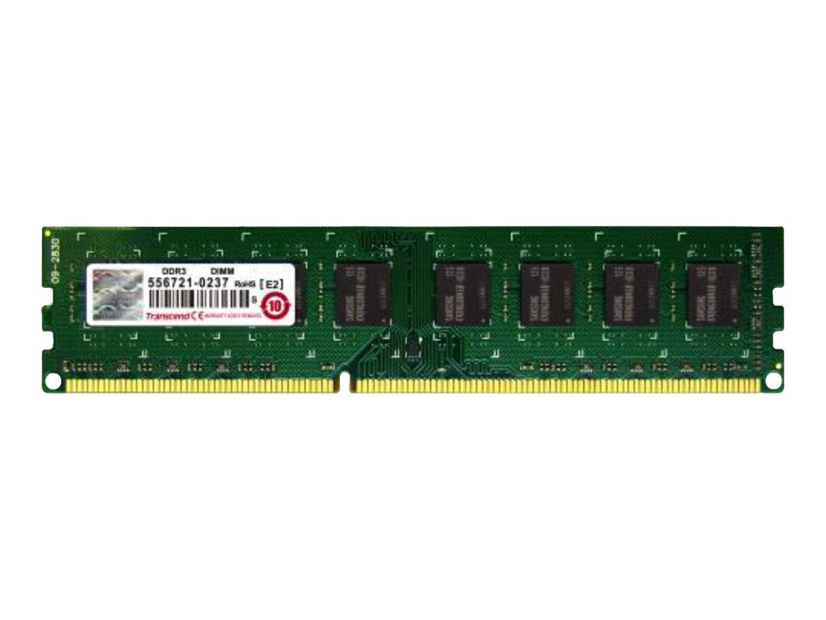 TRANSCEND DIMM DDR3 4GB 1600Mhz Non-ECC SRx8 CL11 Vorderansicht
