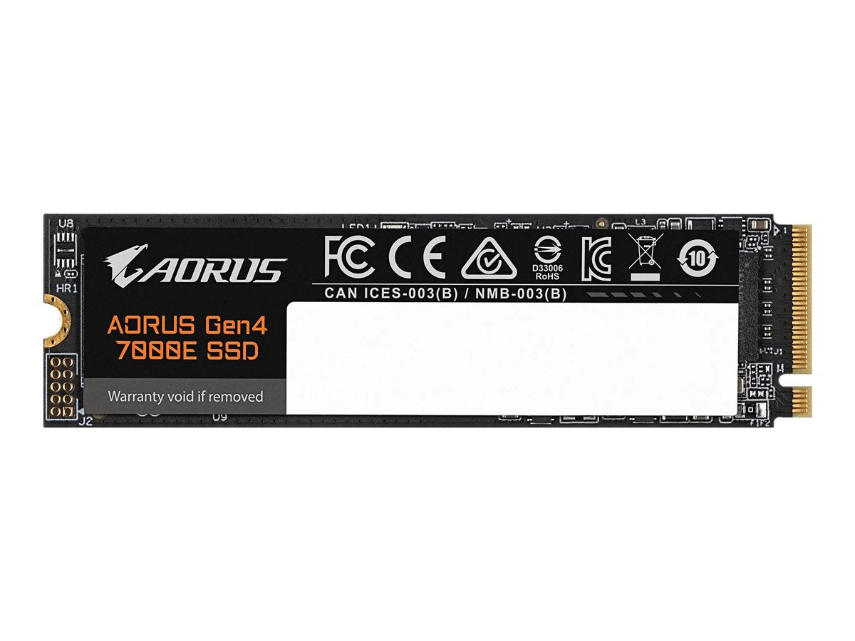 GIGABYTE AORUS Gen4 7000E SSD 1TB NVMe M.2 - Vorderansicht