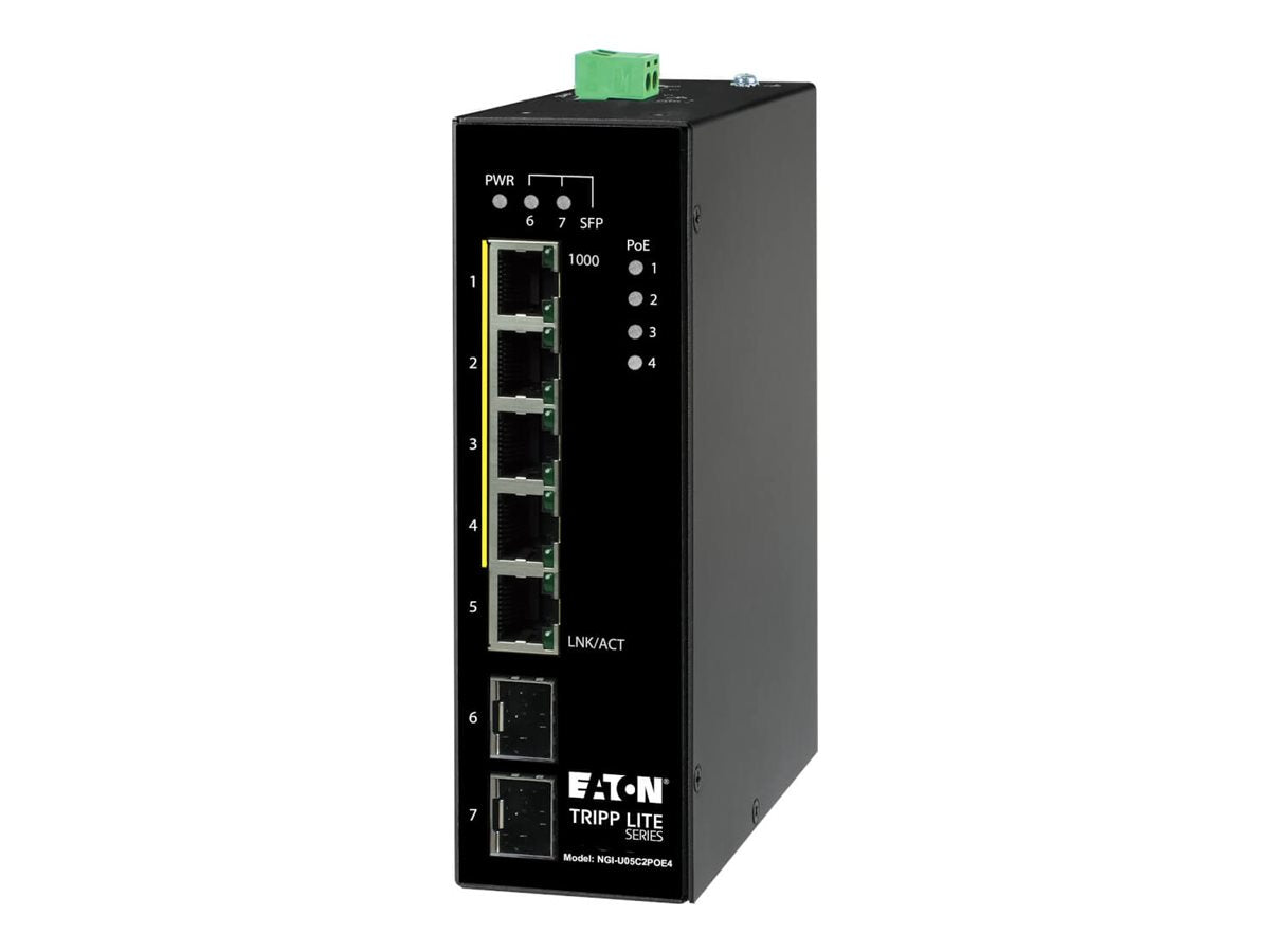 EATON TRIPPLITE 5-Port Unmanaged Industrial Gigabit Ethernet Switch - Verpackung