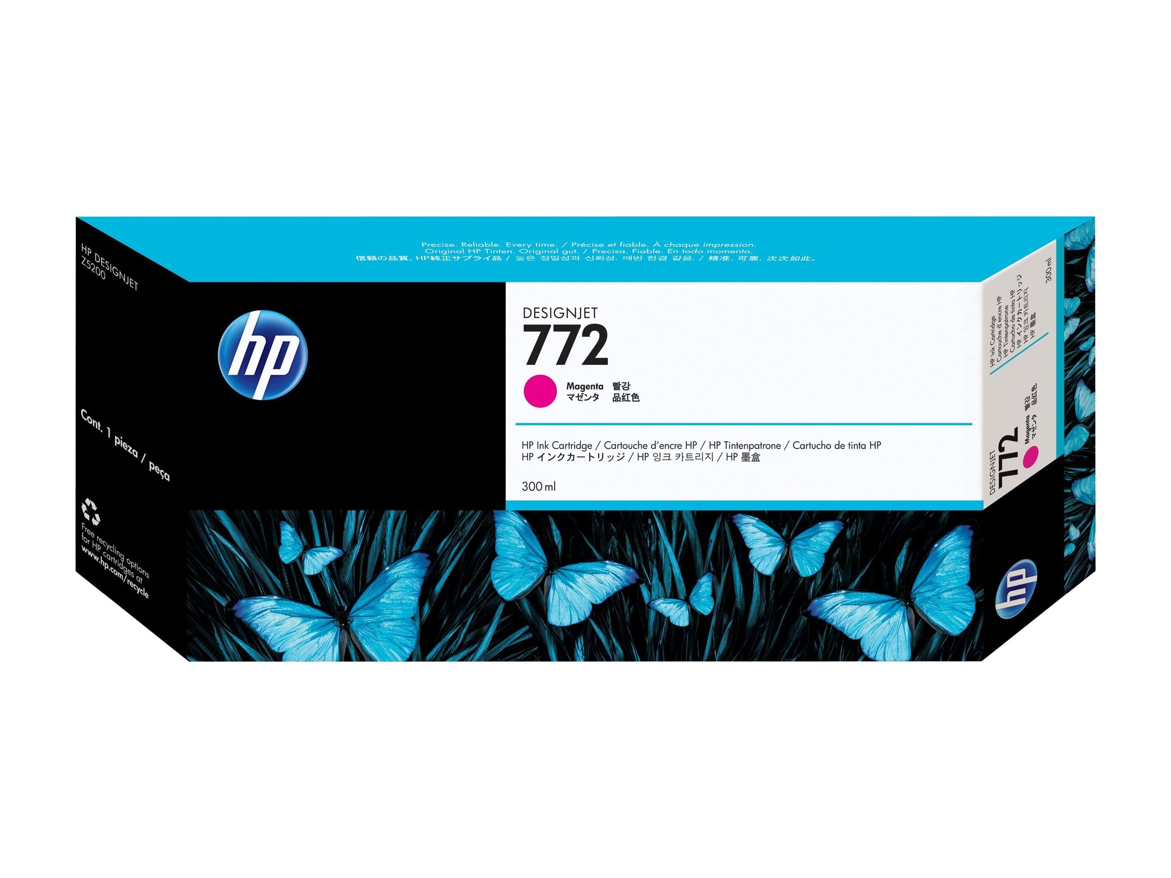 HP 772 original Ink cartridge CN629A magenta Verpackung