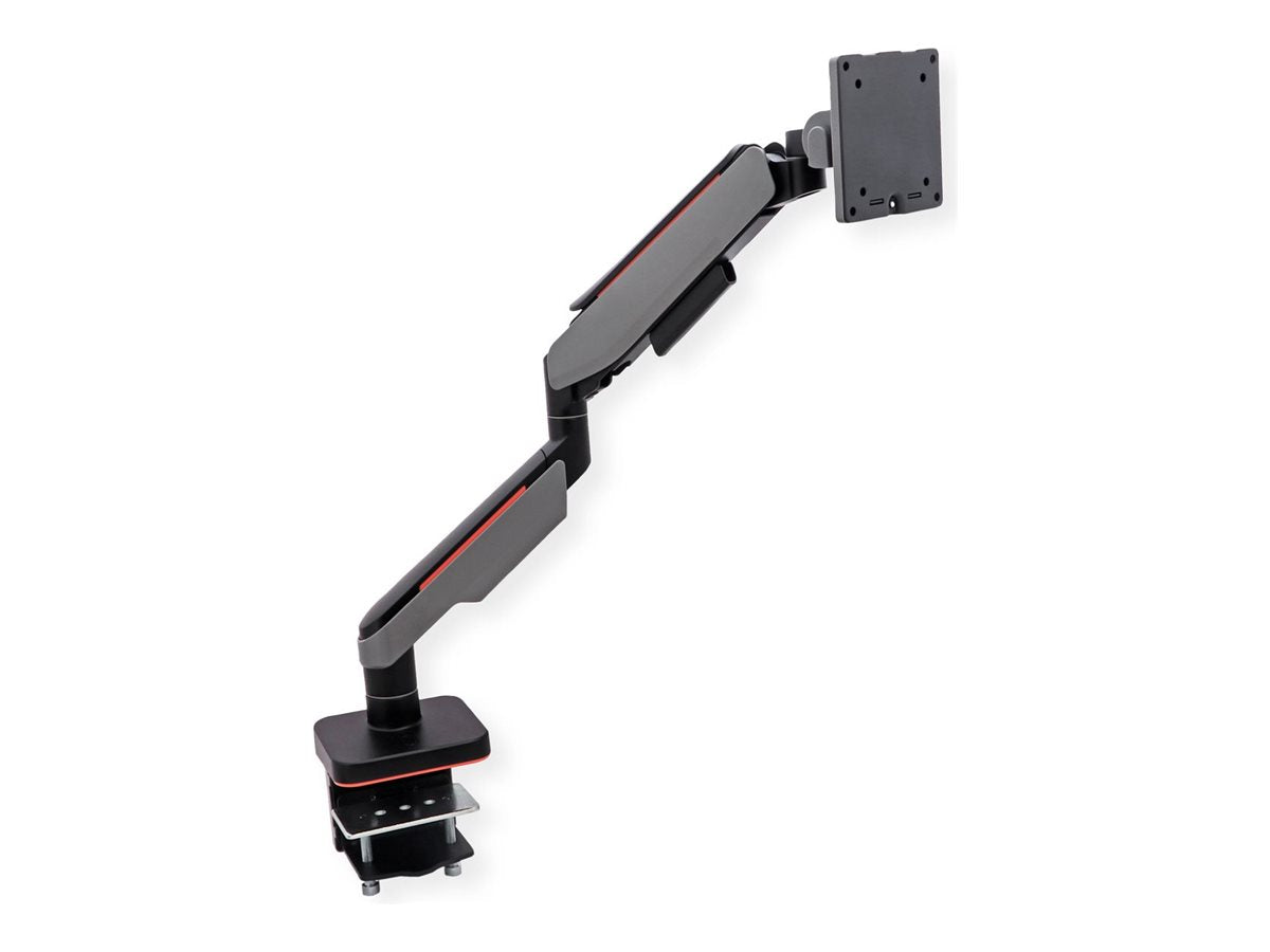 ROLINE LCD-Arm Tischmontage Gasfeder 5 Gelenke max. 20 kg - Vorderansicht