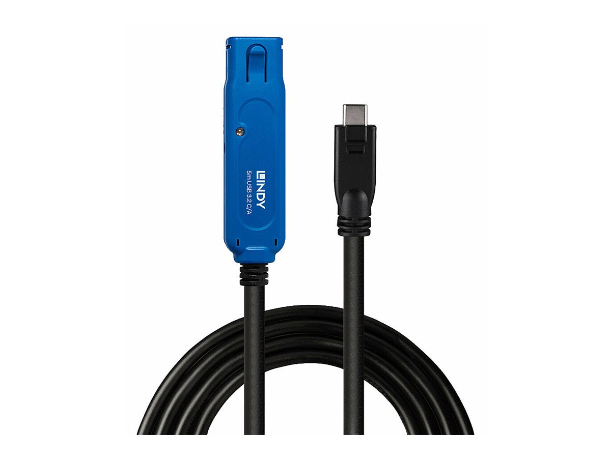 LINDY 5m USB 3.2 Gen 1 C/A Aktivverlängerung Pro - Vorderansicht