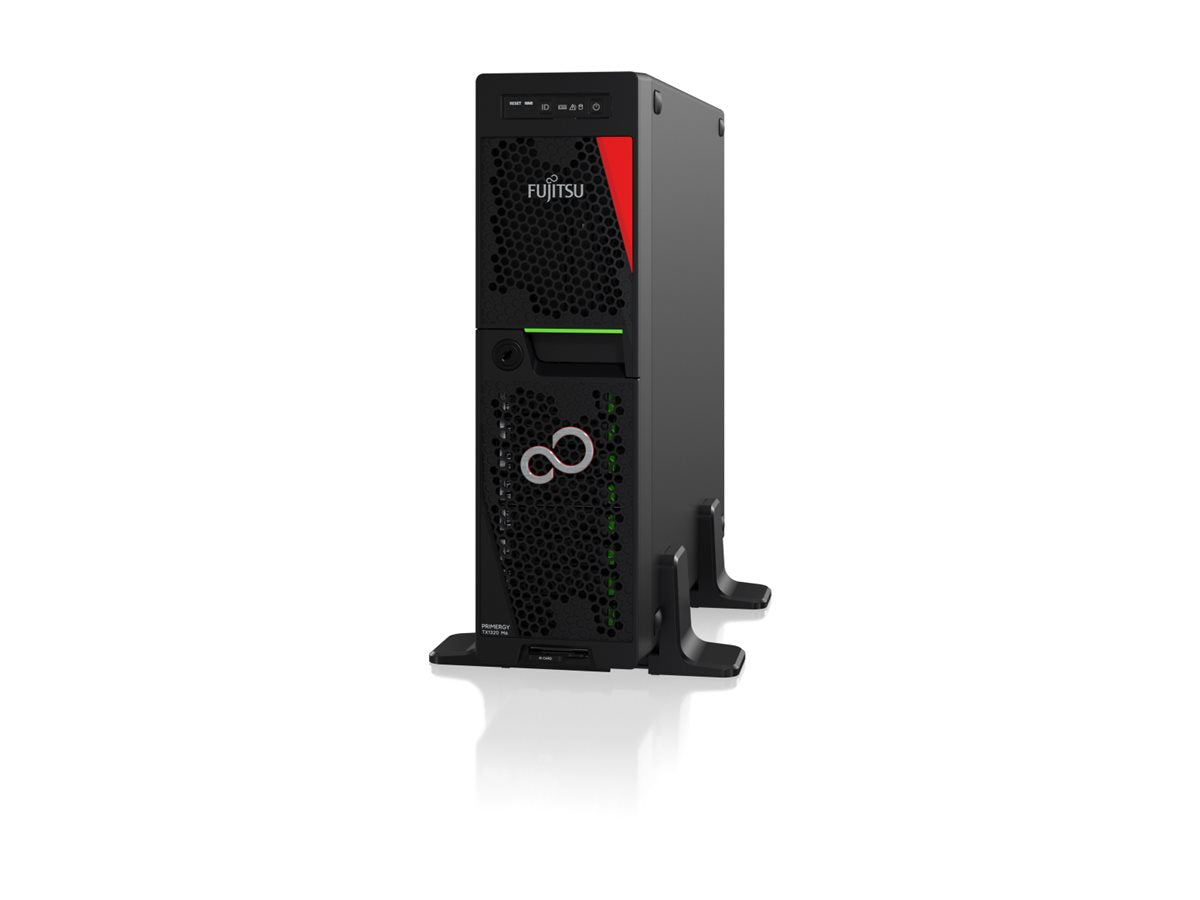 FUJITSU PRIMERGY TX1320m6 Intel Xeon 6333P RAM 1x32GB FF 4xSFF PSU 2x500W TPM iRMC eLCM