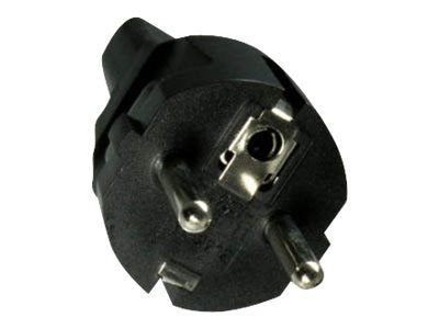 EFB Netzadapter Schuko auf Kaltgeraetebuchse 250V 10A Anschlussansicht