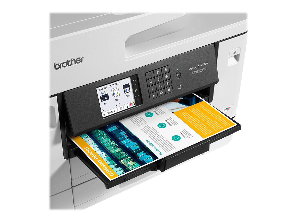 BROTHER MFC-J5740DW Multifunktionsdrucker Displayansicht