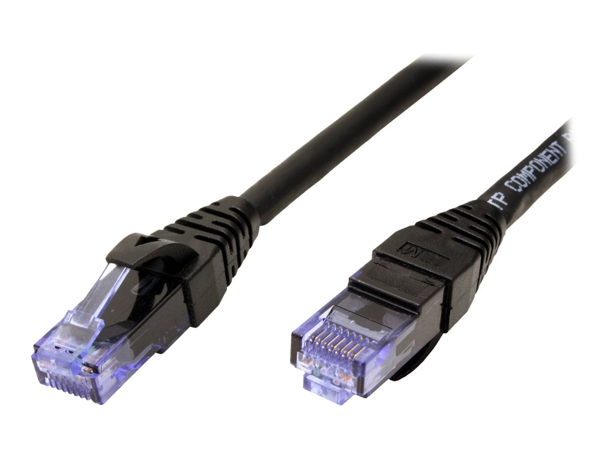 ROLINE Patchkabel Kat.6A UTP Component Level LSOH schwarz 1
